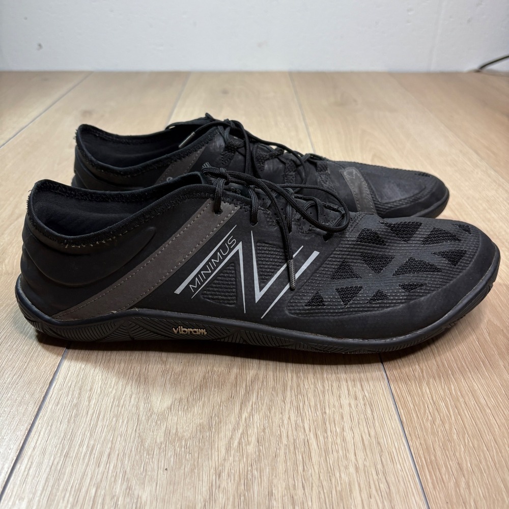 New Balance Minimus X200 Mens Cross Training Shoes Black Vibram MX20BK Size 12 - Picture 2 of 8